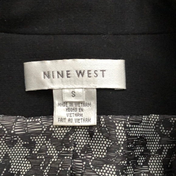 Vintage Nine West Tie Front Cape Blazer - Picture 6 of 9